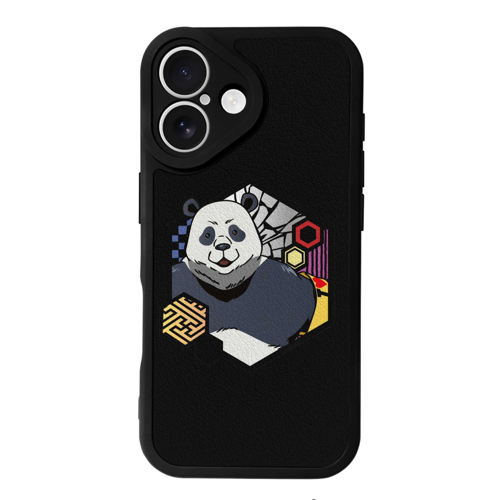 （画像用） 呪術廻戦 Jujutsu Kaisen 【iPhone 16シリーズ対応】シリコンスマホケース（レザー調） 材質：シリコン